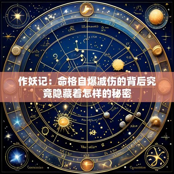 作妖记：命格自爆减伤的背后究竟隐藏着怎样的秘密