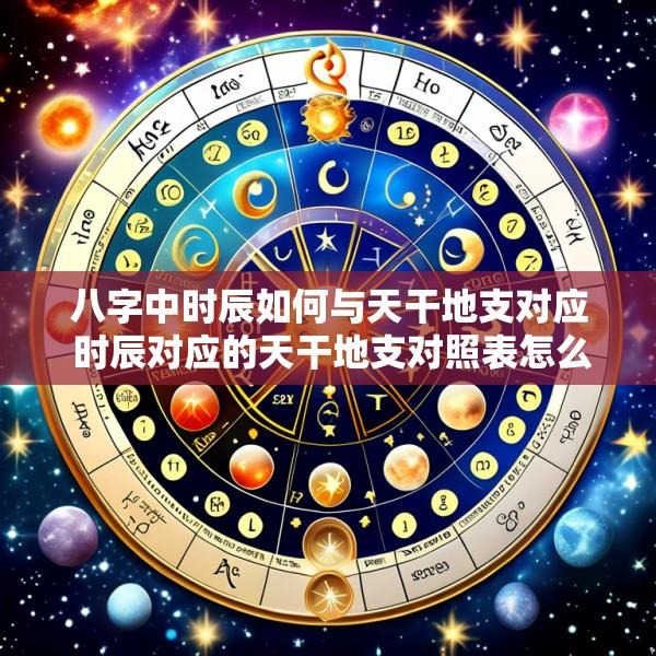 八字中时辰如何与天干地支对应 时辰对应的天干地支对照表怎么看