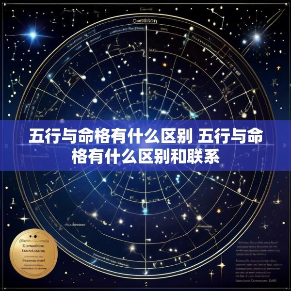 五行与命格有什么区别 五行与命格有什么区别和联系