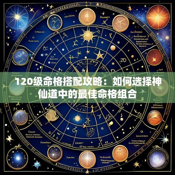120级命格搭配攻略：如何选择神仙道中的最佳命格组合