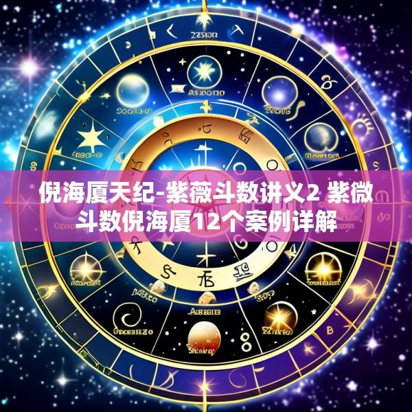 倪海厦天纪-紫薇斗数讲义2 紫微斗数倪海厦12个案例详解