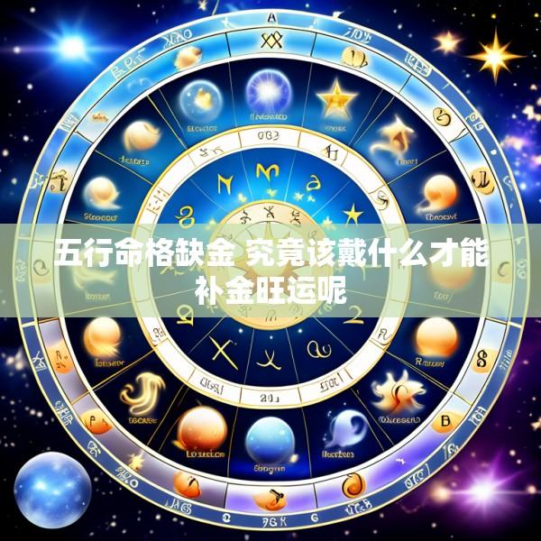 五行命格缺金 究竟该戴什么才能补金旺运呢