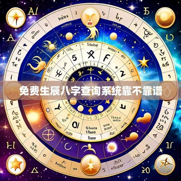 免费生辰八字查询系统靠不靠谱
