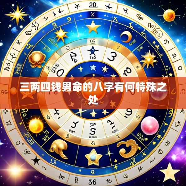 三两四钱男命的八字有何特殊之处