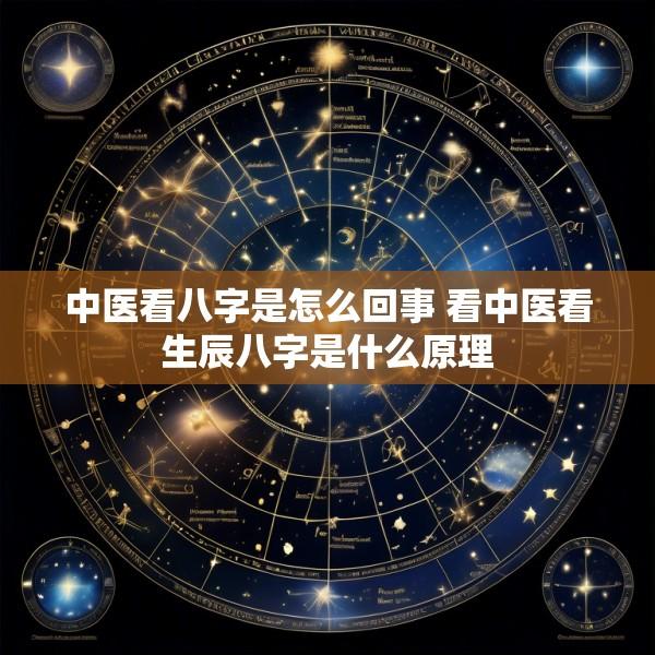 中医看八字是怎么回事 看中医看生辰八字是什么原理