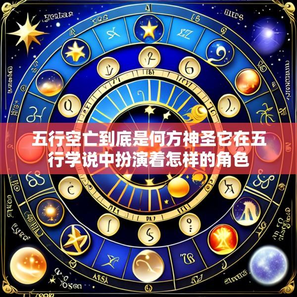 五行空亡到底是何方神圣它在五行学说中扮演着怎样的角色