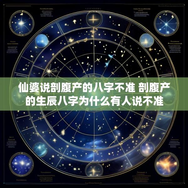 仙婆说剖腹产的八字不准 剖腹产的生辰八字为什么有人说不准