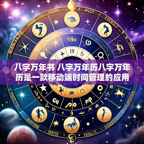 八字万年书 八字万年历八字万年历是一款移动端时间管理的应用软件