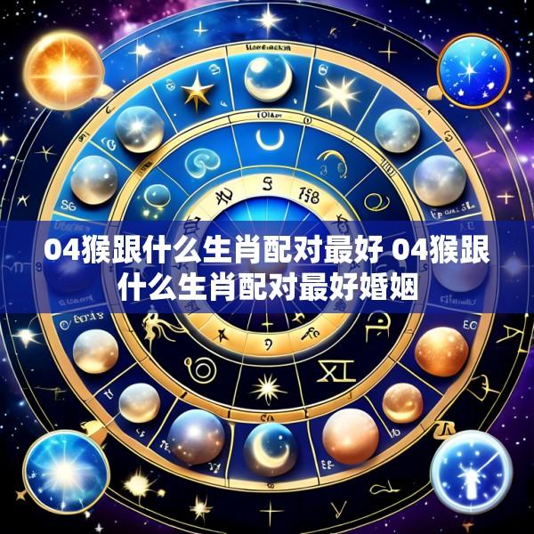 04猴跟什么生肖配对最好 04猴跟什么生肖配对最好婚姻