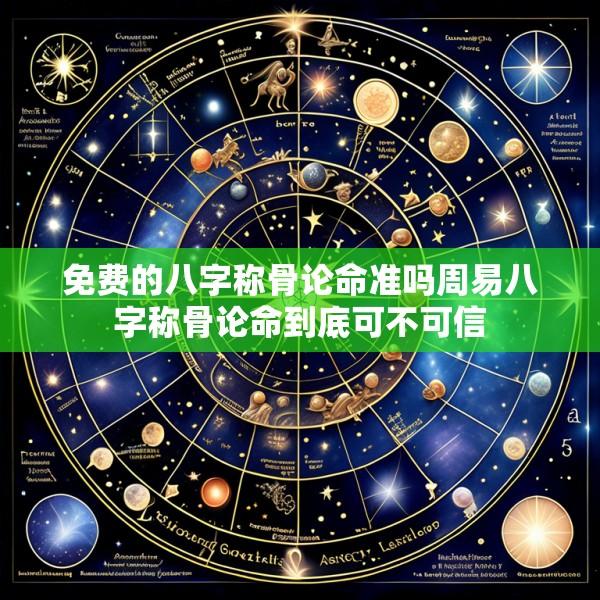 免费的八字称骨论命准吗周易八字称骨论命到底可不可信