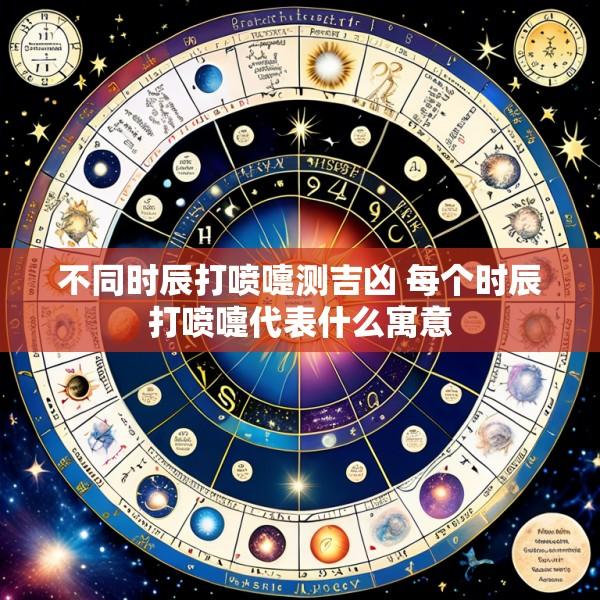 不同时辰打喷嚏测吉凶 每个时辰打喷嚏代表什么寓意