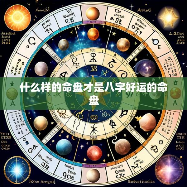 什么样的命盘才是八字好运的命盘