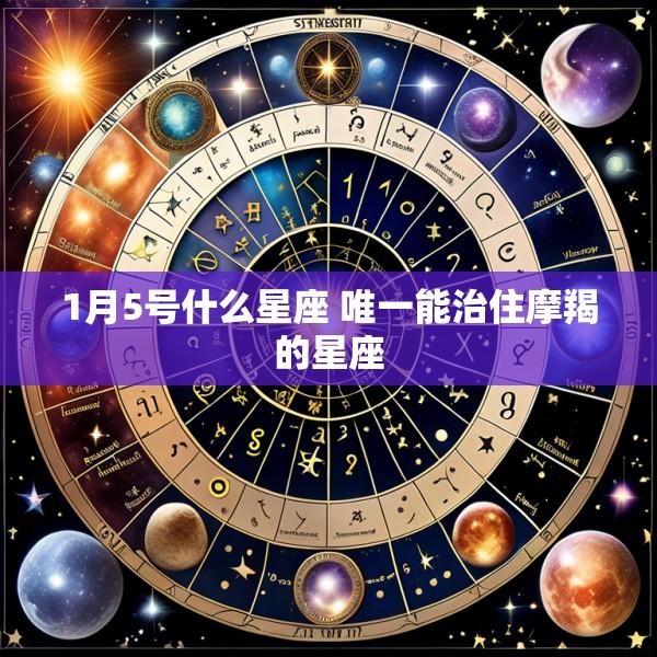 1月5号什么星座 唯一能治住摩羯的星座