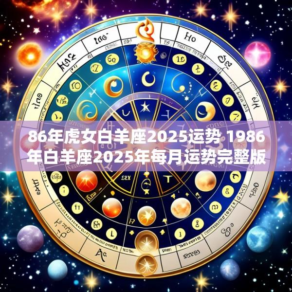 86年虎女白羊座2025运势 1986年白羊座2025年每月运势完整版