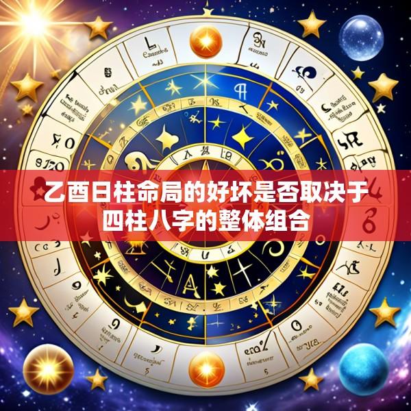 乙酉日柱命局的好坏是否取决于四柱八字的整体组合