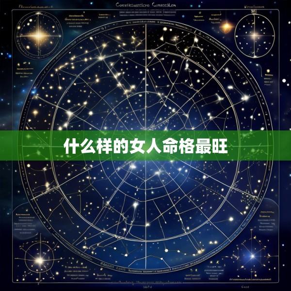 什么样的女人命格最旺