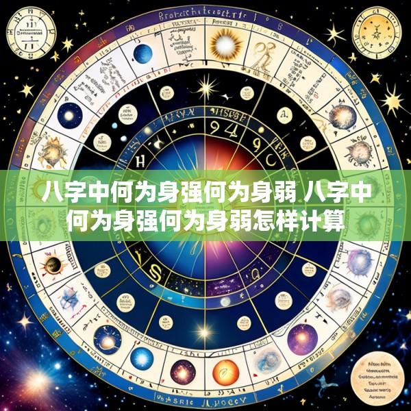 八字中何为身强何为身弱 八字中何为身强何为身弱怎样计算