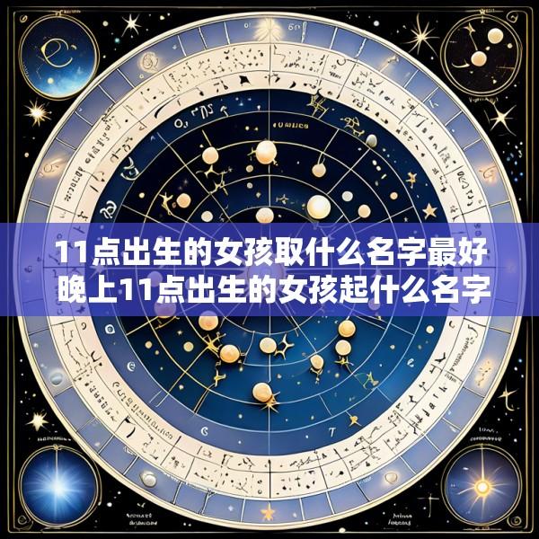 11点出生的女孩取什么名字最好 晚上11点出生的女孩起什么名字好