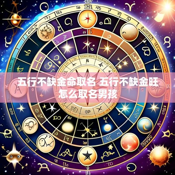 五行不缺金命取名 五行不缺金旺怎么取名男孩