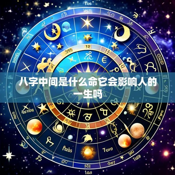 八字中间是什么命它会影响人的一生吗