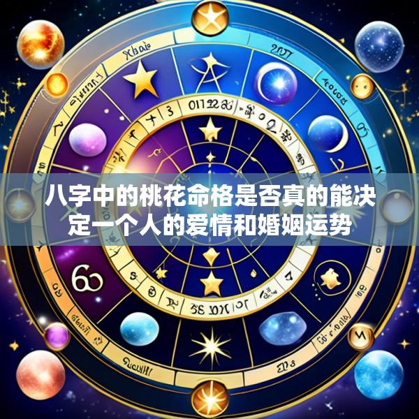 八字中的桃花命格是否真的能决定一个人的爱情和婚姻运势