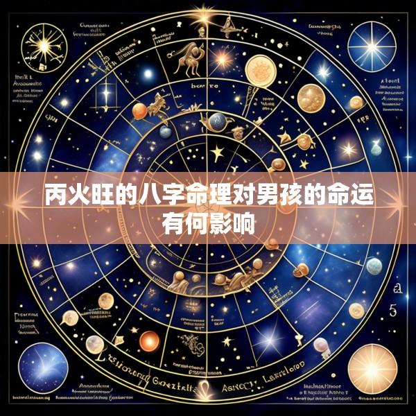 丙火旺的八字命理对男孩的命运有何影响