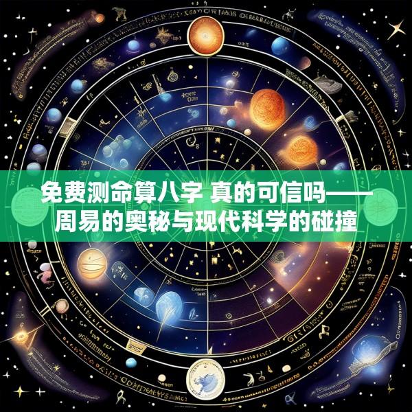 免费测命算八字 真的可信吗——周易的奥秘与现代科学的碰撞