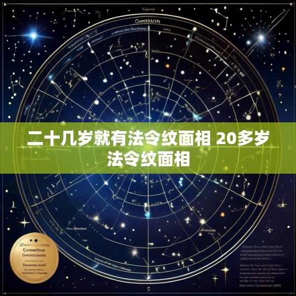 二十几岁就有法令纹面相 20多岁法令纹面相