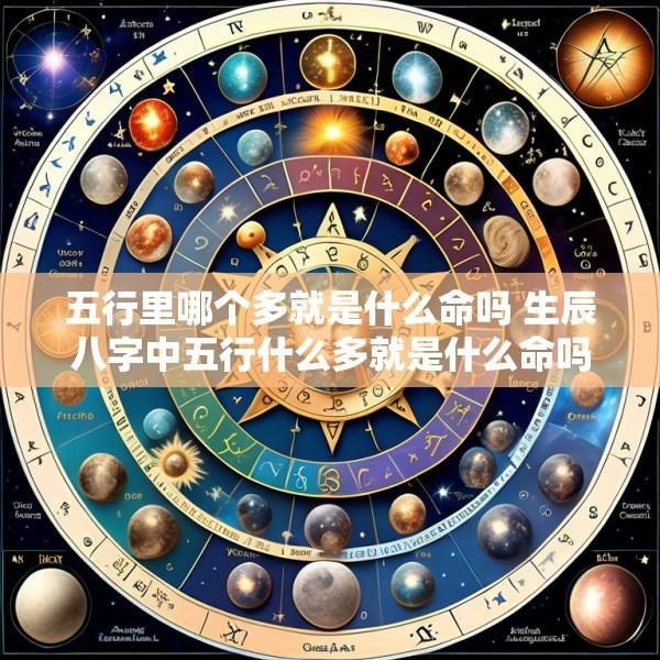 五行里哪个多就是什么命吗 生辰八字中五行什么多就是什么命吗