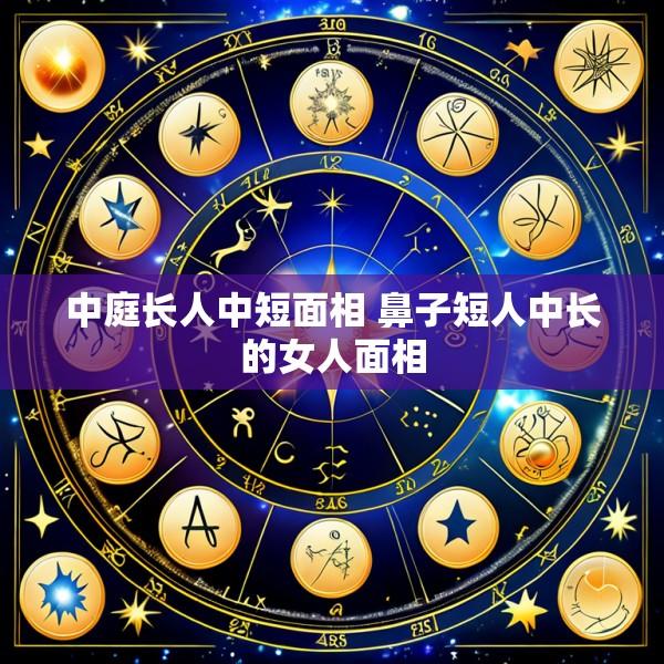中庭长人中短面相 鼻子短人中长的女人面相