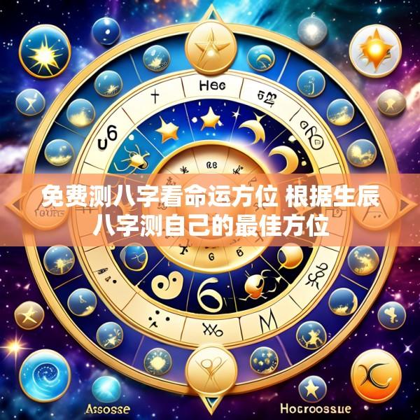 免费测八字看命运方位 根据生辰八字测自己的最佳方位
