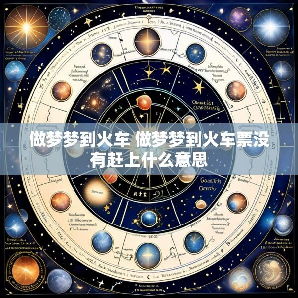 做梦梦到火车 做梦梦到火车票没有赶上什么意思