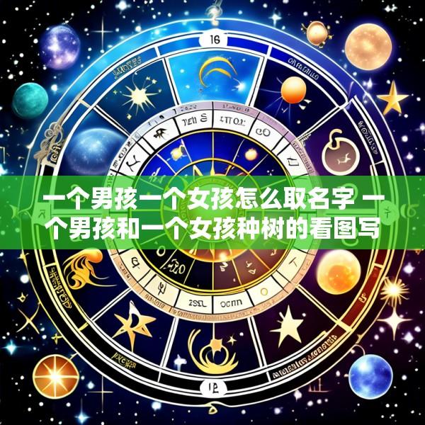 一个男孩一个女孩怎么取名字 一个男孩和一个女孩种树的看图写话