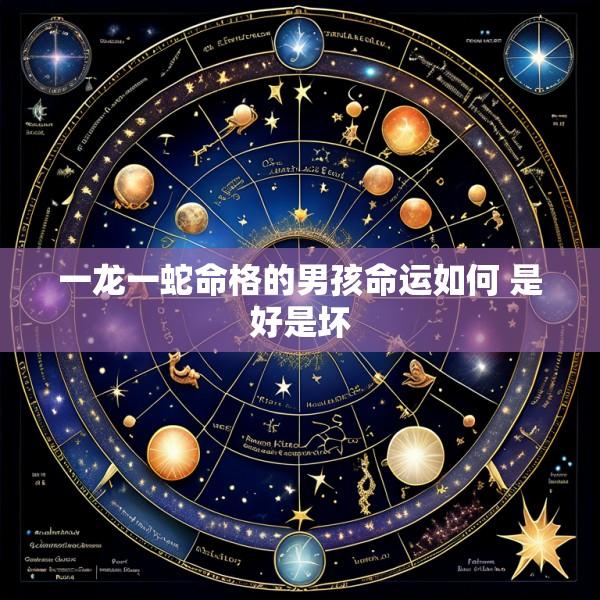 一龙一蛇命格的男孩命运如何 是好是坏