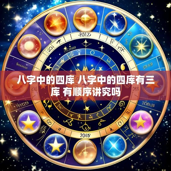八字中的四库 八字中的四库有三库 有顺序讲究吗