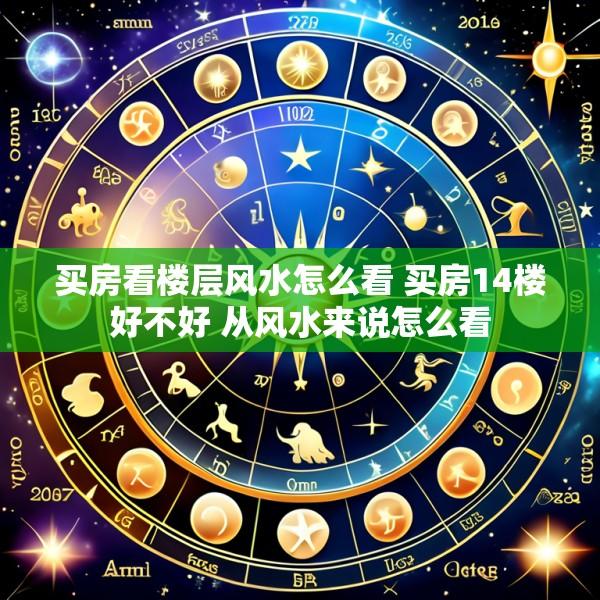 买房看楼层风水怎么看 买房14楼好不好 从风水来说怎么看