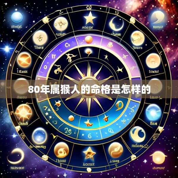 80年属猴人的命格是怎样的