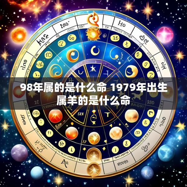 98年属的是什么命 1979年出生属羊的是什么命