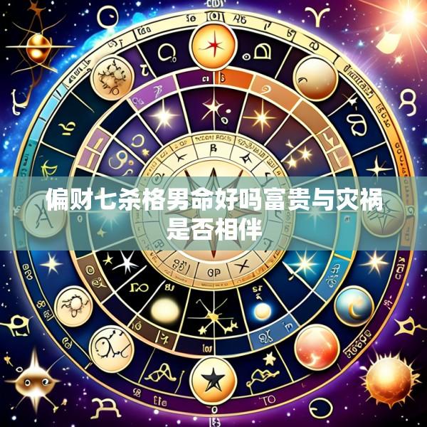 偏财七杀格男命好吗富贵与灾祸是否相伴
