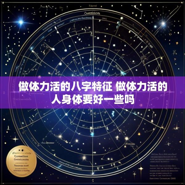 做体力活的八字特征 做体力活的人身体要好一些吗