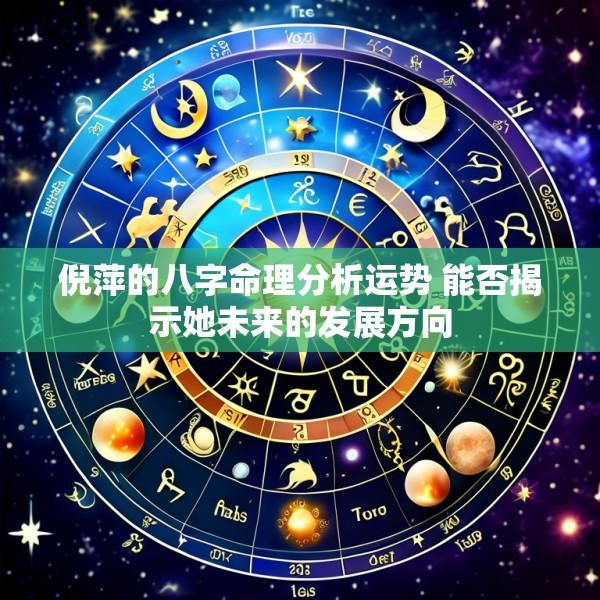 倪萍的八字命理分析运势 能否揭示她未来的发展方向