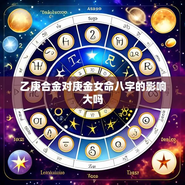乙庚合金对庚金女命八字的影响大吗