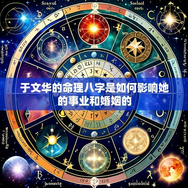 于文华的命理八字是如何影响她的事业和婚姻的