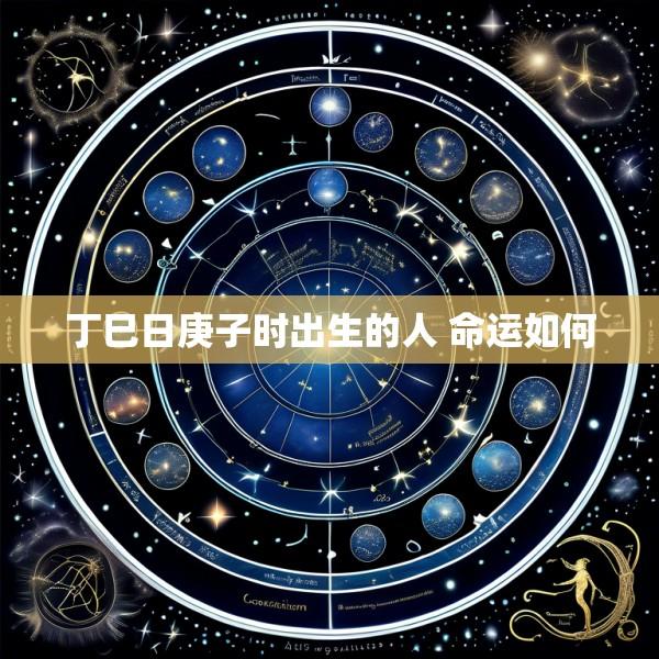丁巳日庚子时出生的人 命运如何