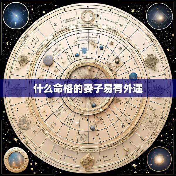 什么命格的妻子易有外遇