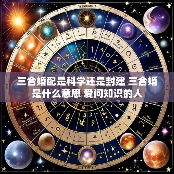 三合婚配是科学还是封建 三合婚是什么意思 爱问知识的人