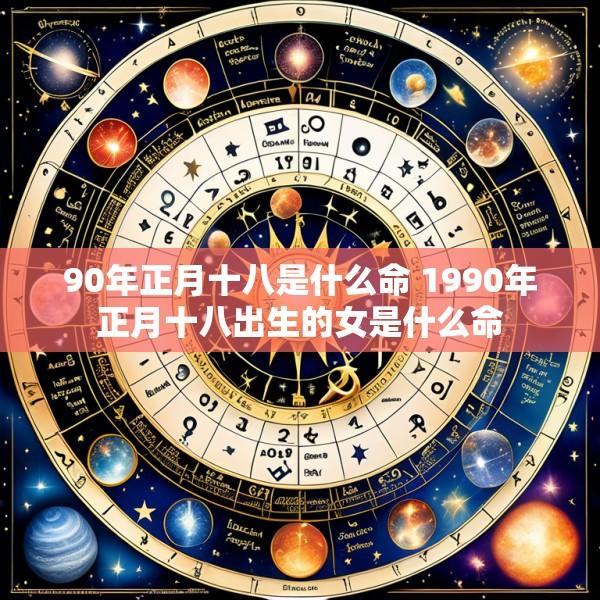 90年正月十八是什么命 1990年正月十八出生的女是什么命