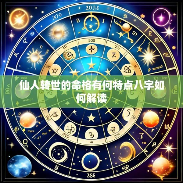 仙人转世的命格有何特点八字如何解读