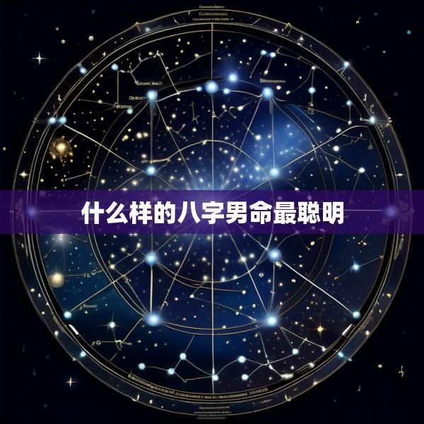 什么样的八字男命最聪明