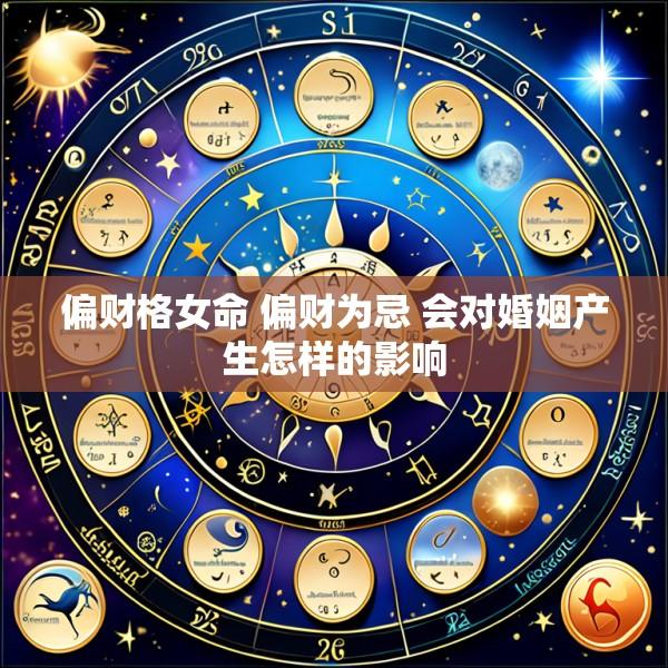 偏财格女命 偏财为忌 会对婚姻产生怎样的影响